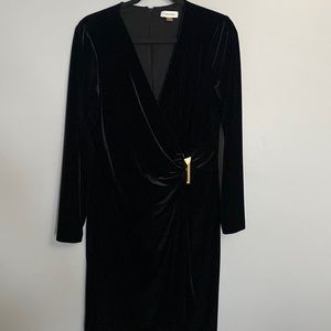 Calvin Klein velvet dress